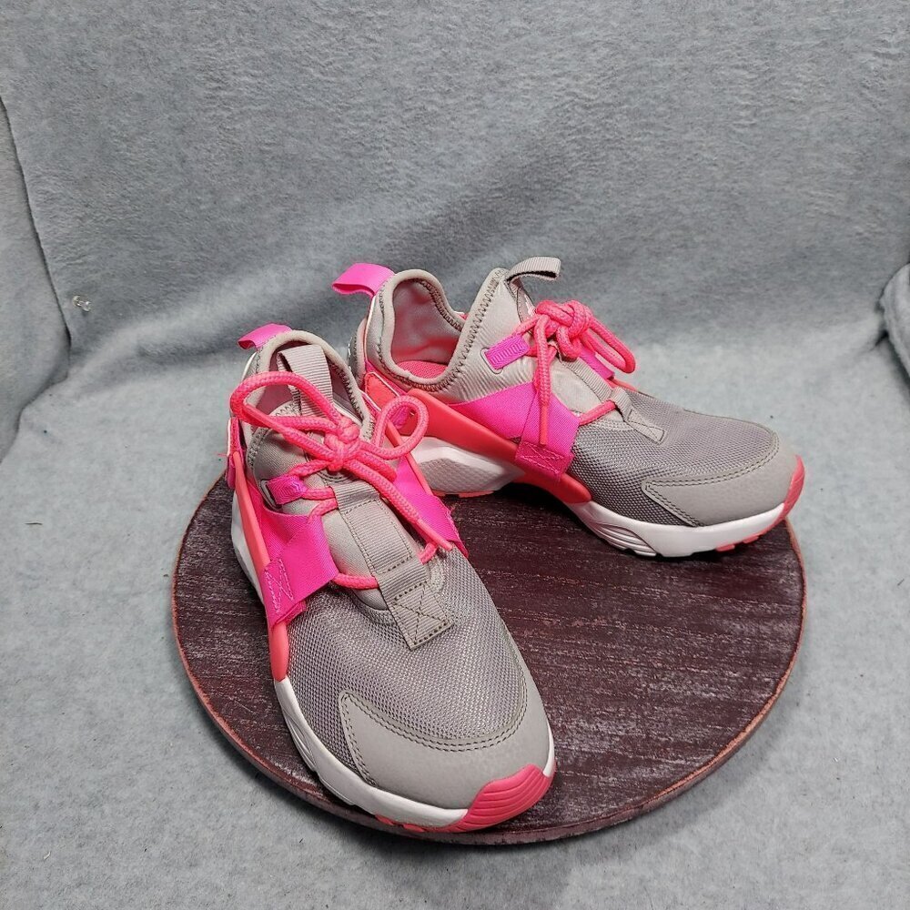 Nike Womens Air Huarache City Low Sneakers Pink & Grey Size 6.5 - Picture 2 of 13
